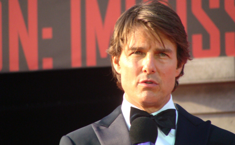 Tom Cruise at the Mission: Impossible Rogue Nation world premiere